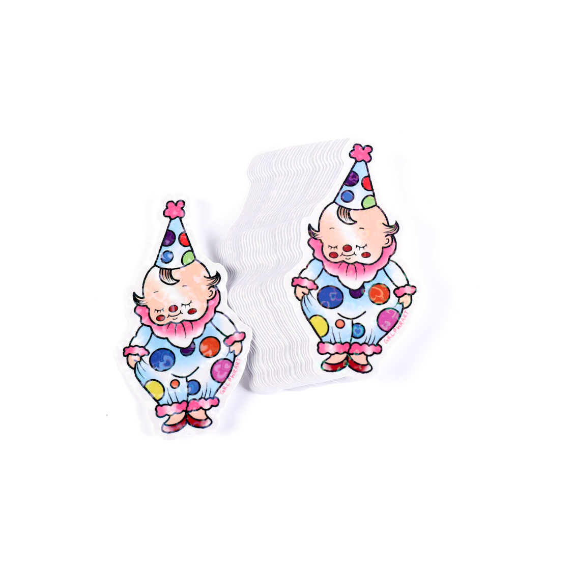 Baby Clown Stickers