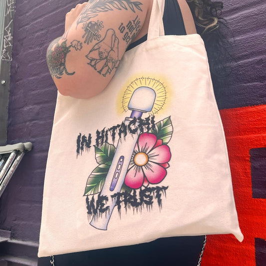 In Hitachi We Trust Tote