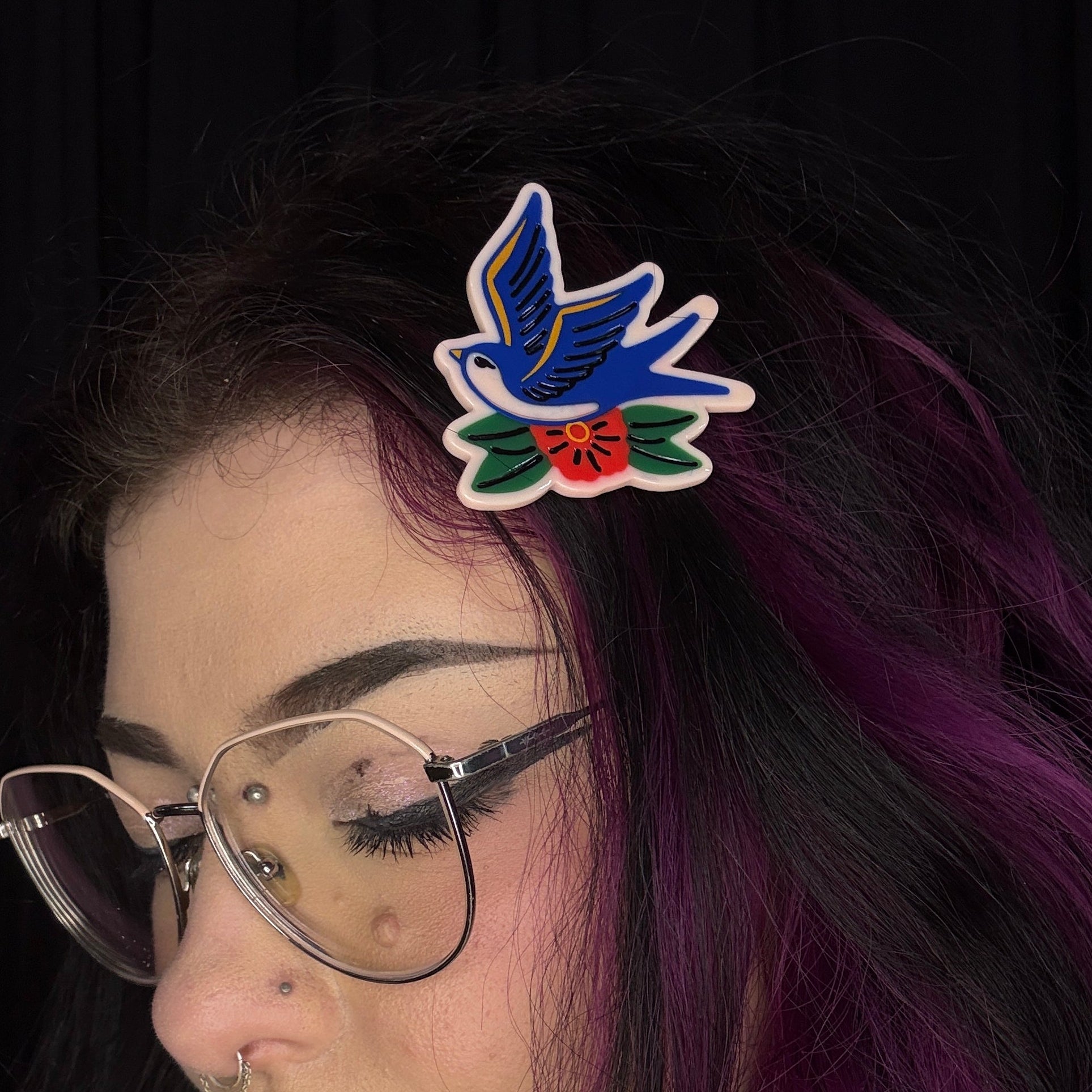 Trad Swallow Alligator Clip Set **PREORDER**