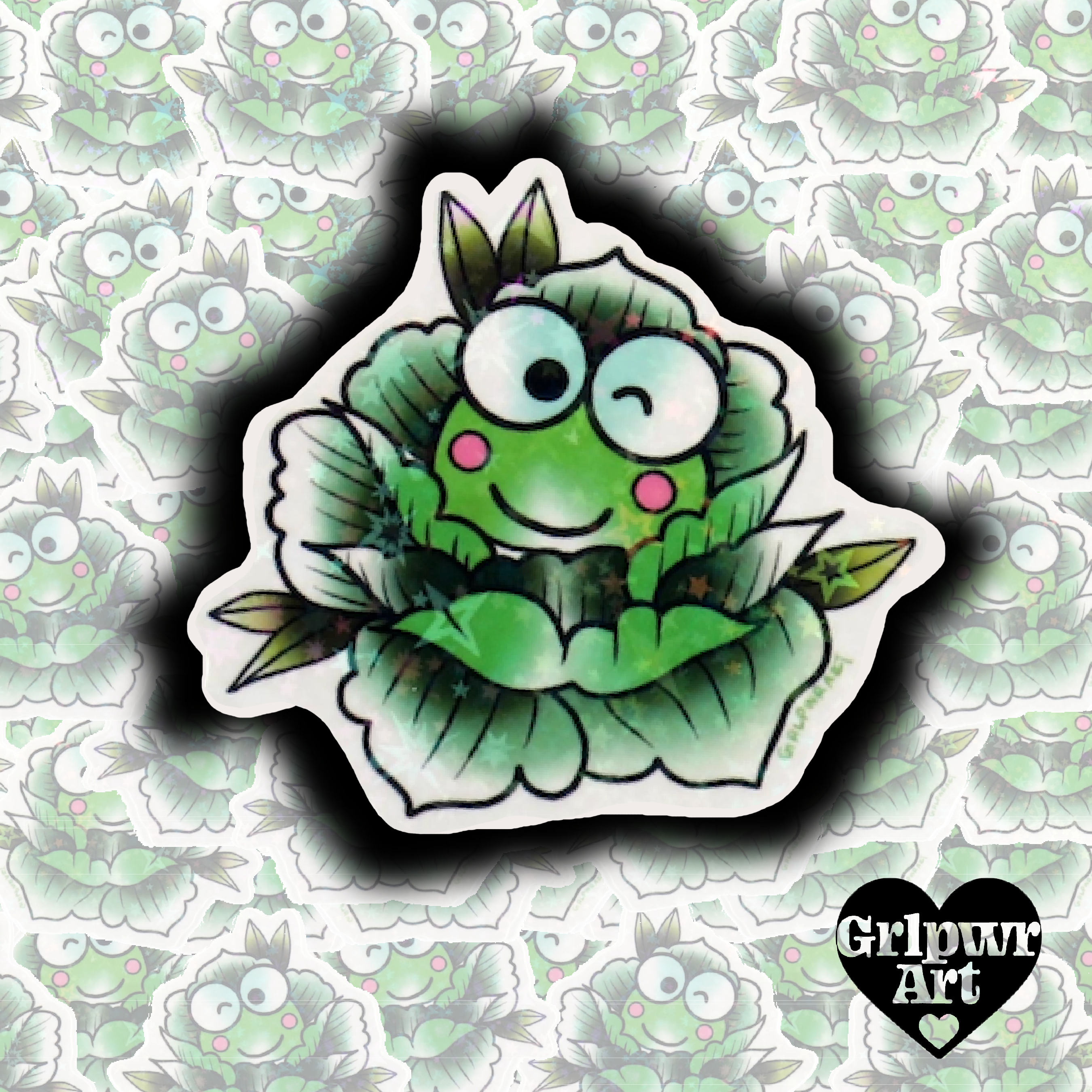 Sanrio Peonies Stickers