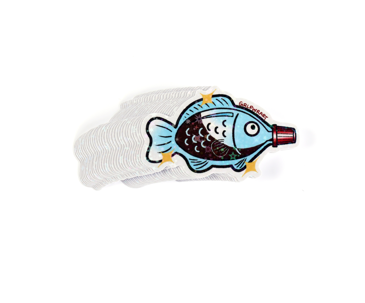 Soy Sauce Fish Sticker