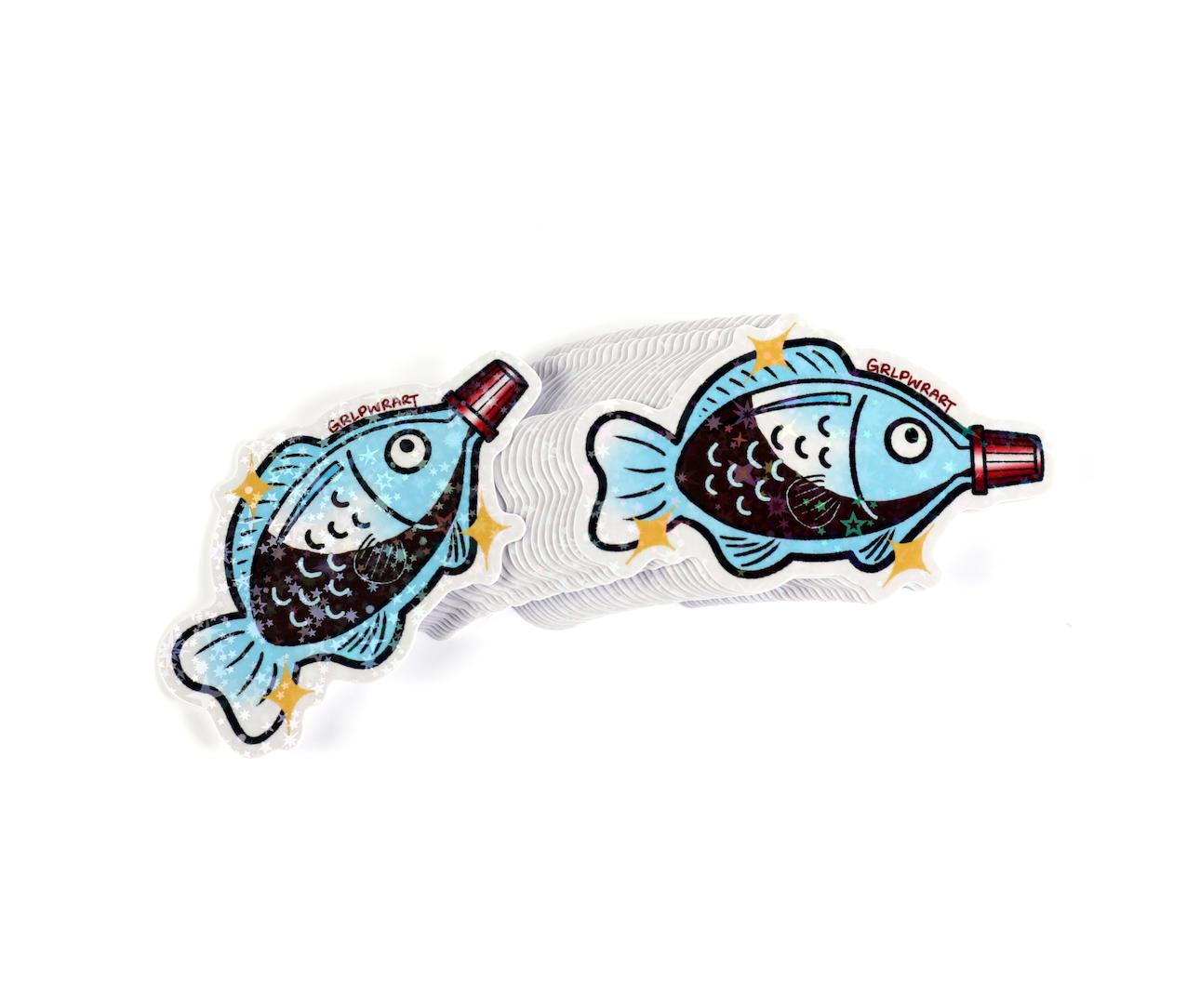 Soy Sauce Fish Sticker