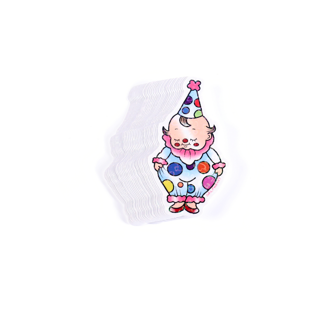 Baby Clown Stickers