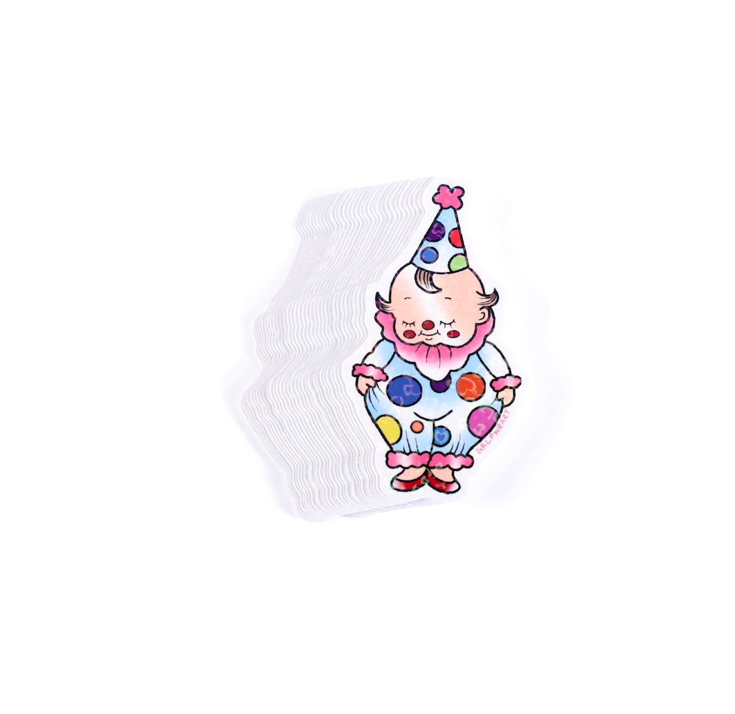 Baby Clown Stickers