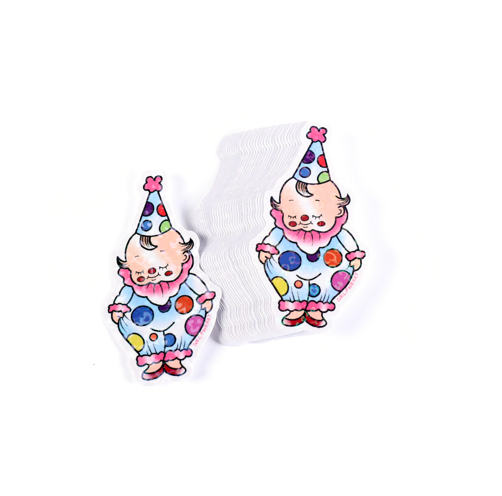 Baby Clown Stickers