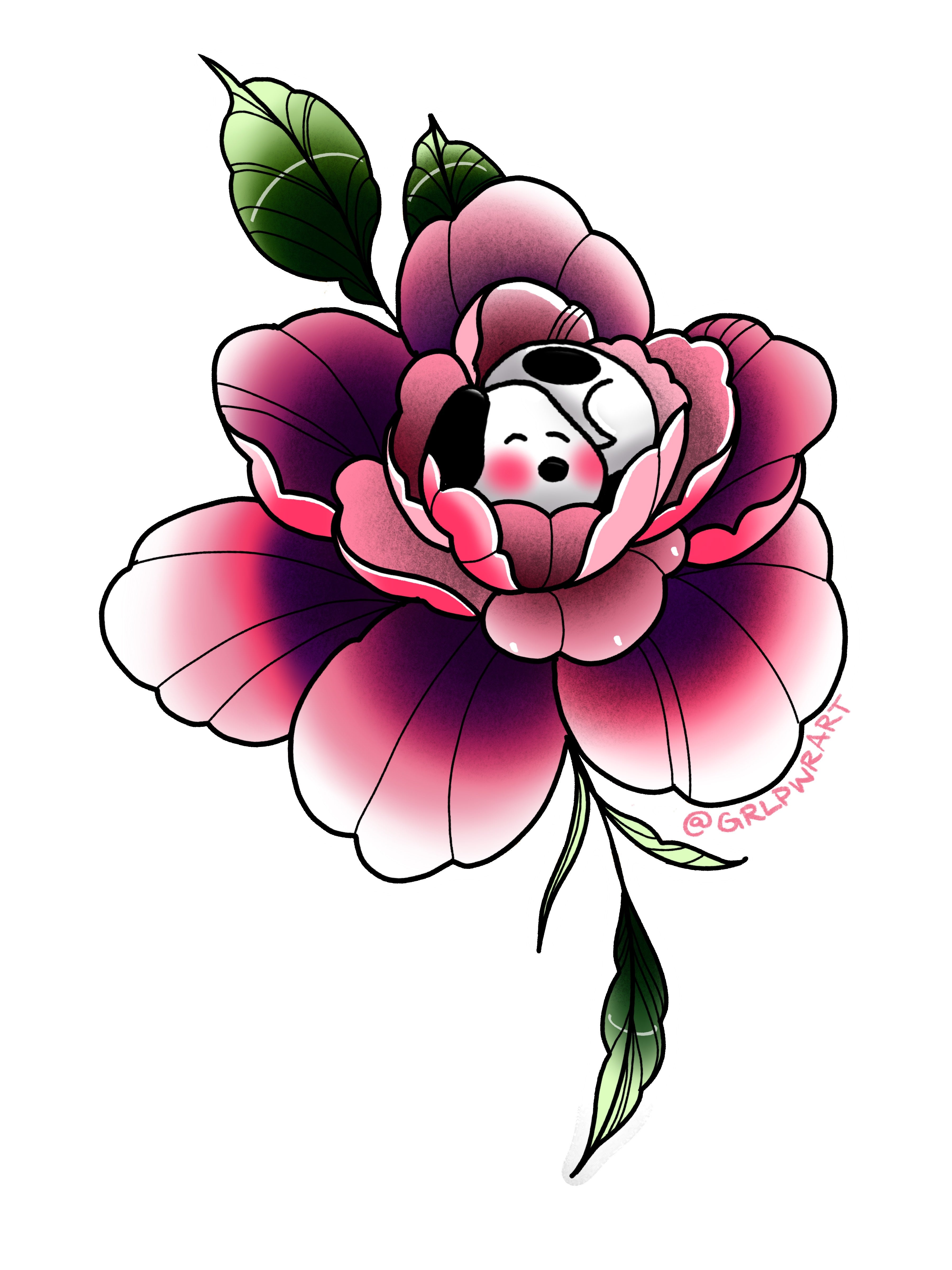 Sleepin' Snoopy Sticker