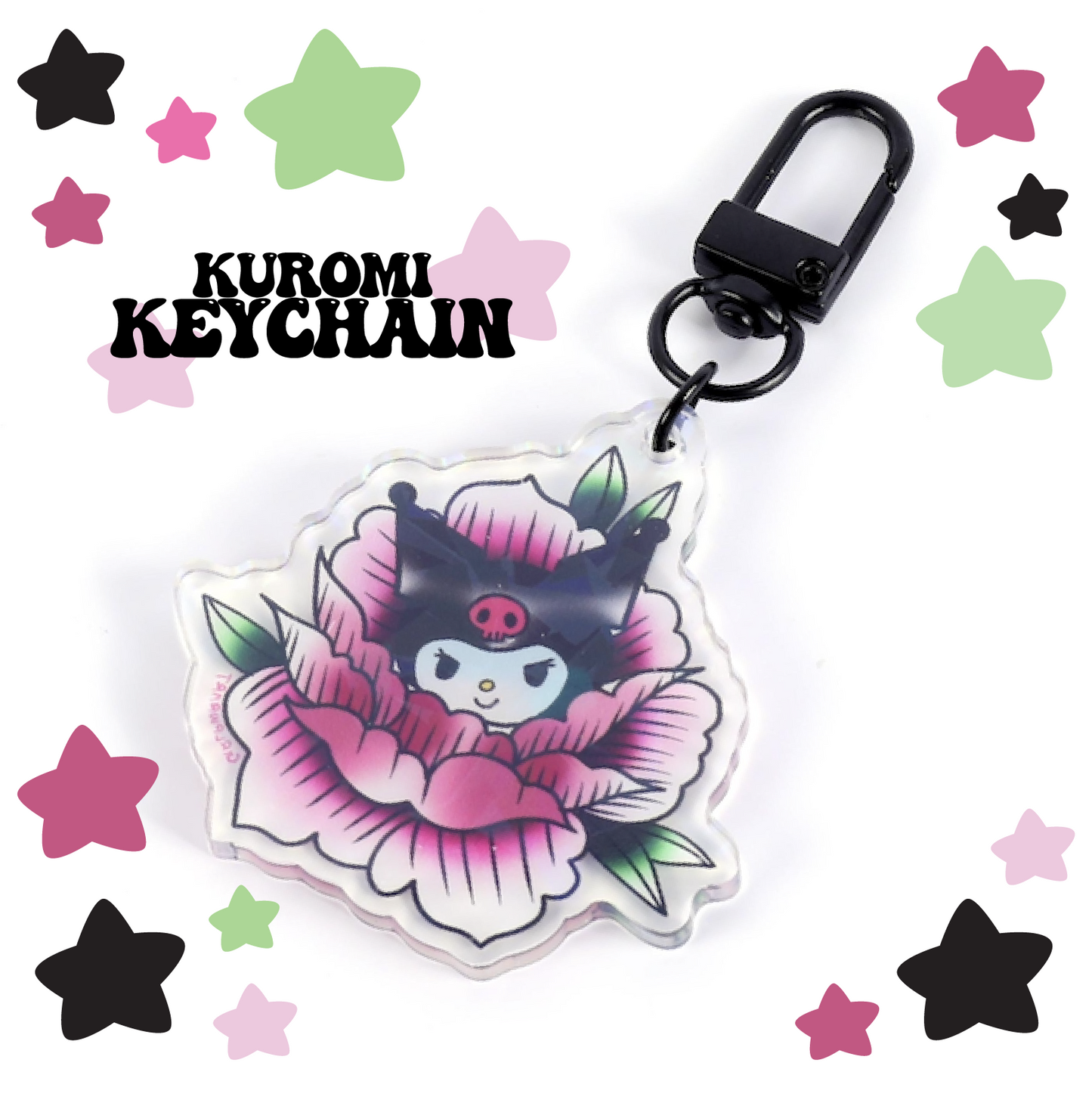 Sanrio Peonies Keychains