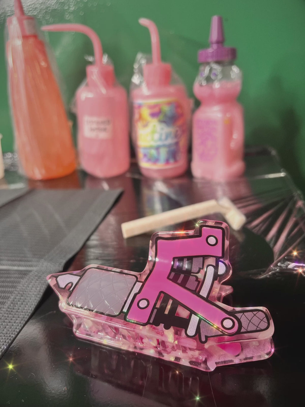 Tattoo Machine Hair Claw