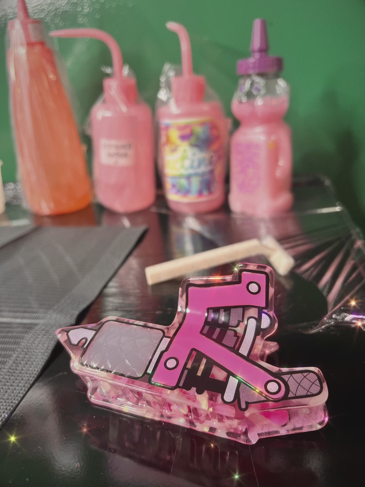 Tattoo Machine Hair Claw