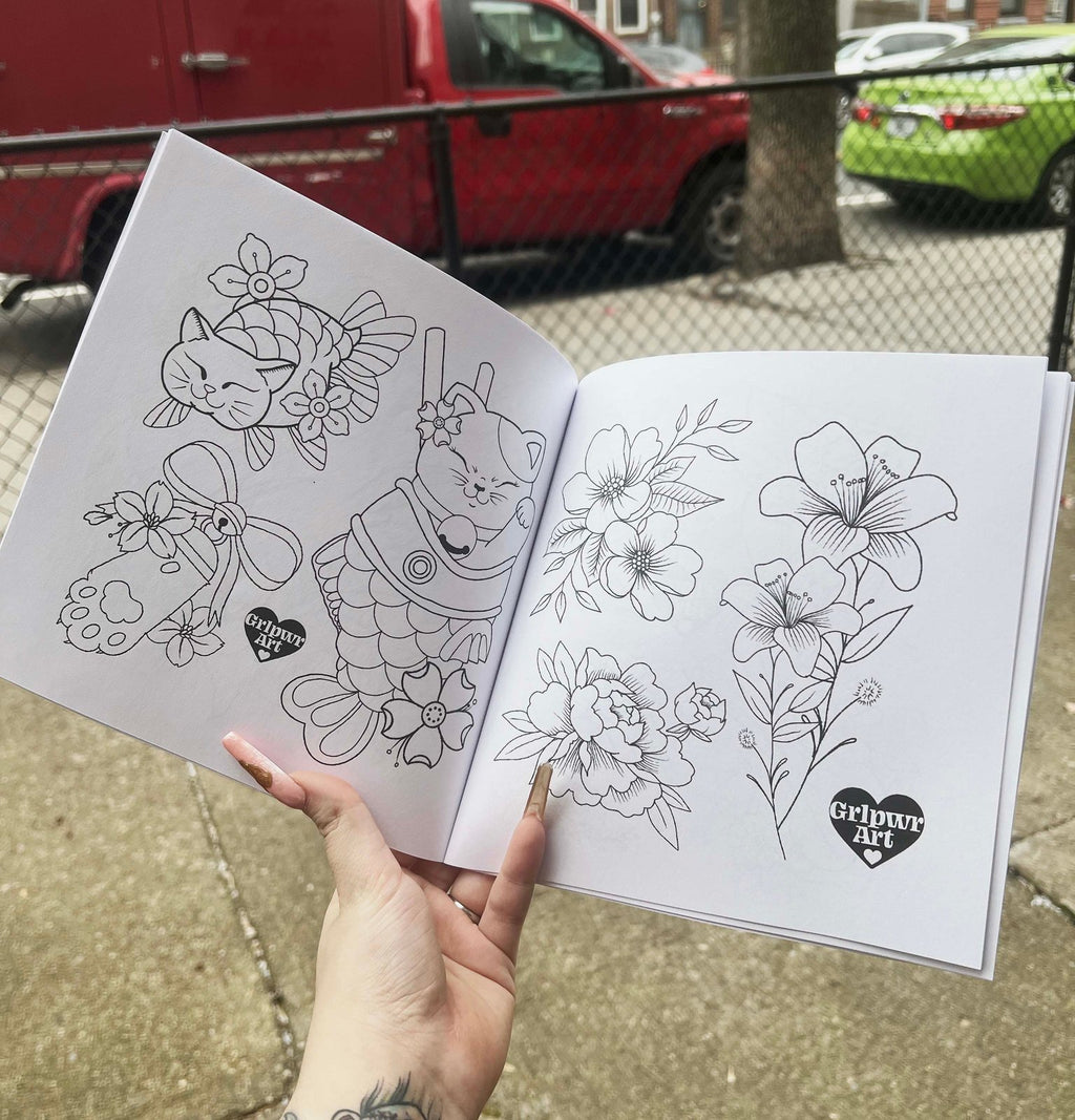 Grlpwrart Flash Coloring Book