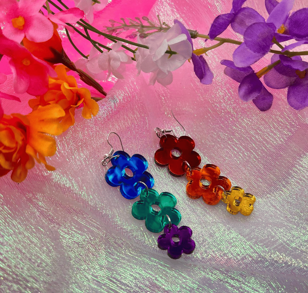 Rainbow Florals